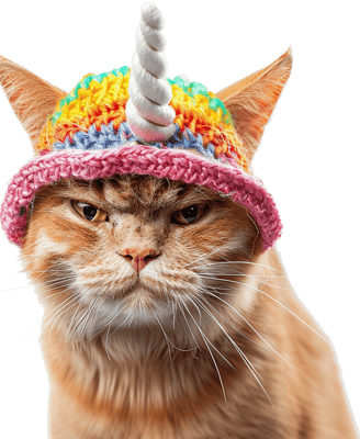 Caticorn Mascot